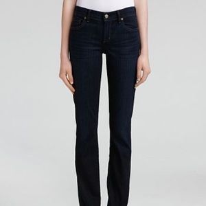 Citizens of Humanity Ava low rise rise straight leg black jeans EUC size 26